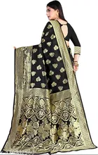 Art Silk Zari Woven Saree for Women 