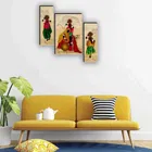MDF 2 Pcs Designer Wall Painting for Home & Office 