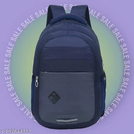 Nylon Backpack for Men & Women, Blue