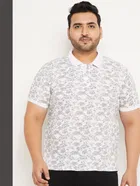 Printed Polo T-shirt for Men 