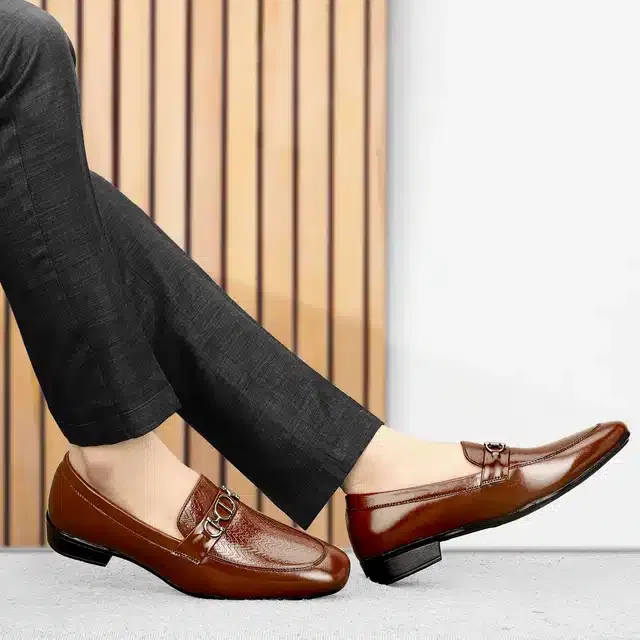Loafers for Men (Brown, 9)