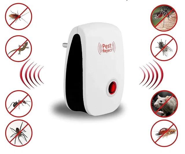 Ultrasonic Pest Repeller (Pack of 1, Assorted)