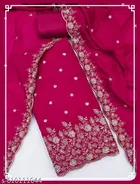 Vichitra Silk Jaipuri Designs Embroidery Kit 