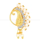 Gold Plated Designer Nosepin for Women 