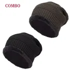 Woolen Solid Caps for Men & Women 
