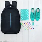 Nylon Backpack for Men & Women, Black