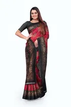 शारदा क्रिएशन आर्ट सिल्क प्रिंटेड साड़ी विद ब्लाउज 