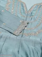 Solid Flared Kurta Set for Women 