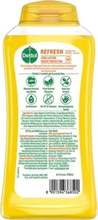 डेटोल युजू सिट्रस बॉडी वाश एंड शावर जेल, रिफ्रेश - 250 ml