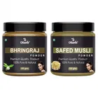 Natural Bhringraj & Safed Musli Powder for Skin & Hair 
