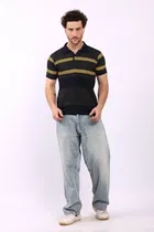 Colorblocked Polo T-Shirt for Men 