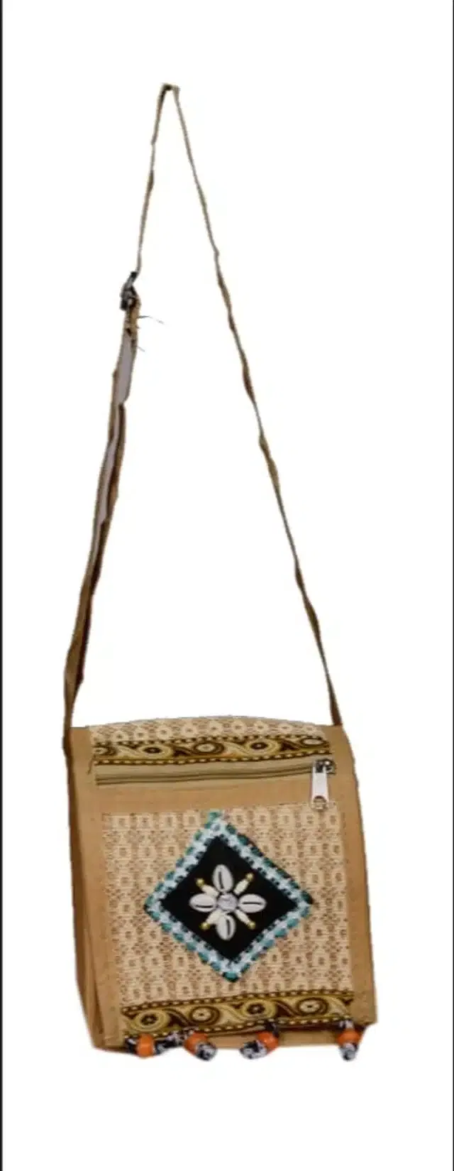 Jute Reusable Grocery Bag (Brown)