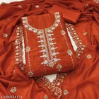 Embroidered Punjabi/All Over Suits Semi-Stitched Suits 