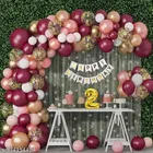 49 Pcs 2nd Birthday Decoration kit, Multicolour, Set of 1