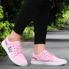 Sneakers for Women, Pink & White 
