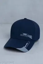 Stylish Baseball Cap For Men, Navy Blue