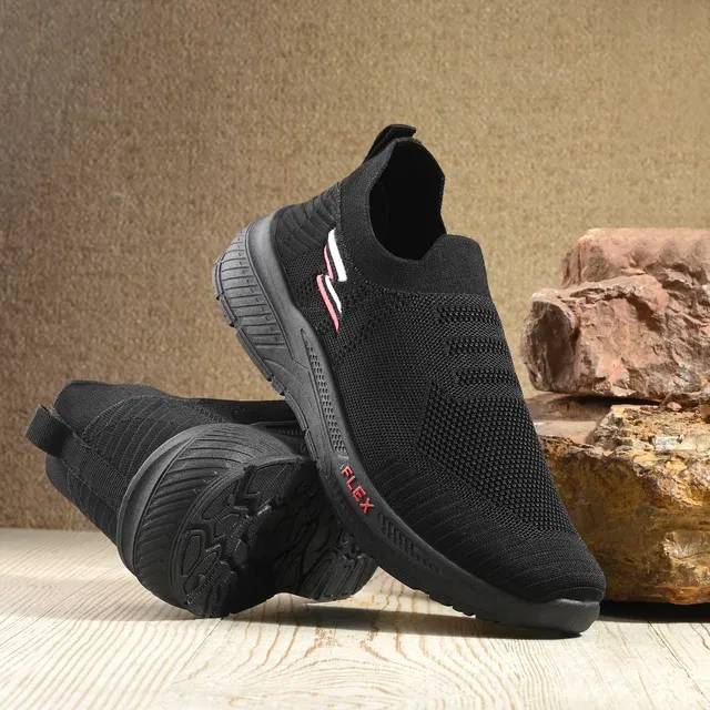 Sports Shoes for Men (Black, 9)