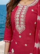 Printed A-line Kurta Set for Women 