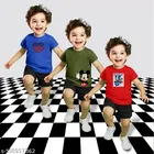 Cotton Blend Printed Clothing Set for Boys, Multicolour, Pack Of 3 