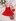 Cotton Frock with Sling Bag for Girls (Red, 9-12 Months)