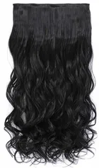 24 Inch Hair Extension/Wig  for Women, Black