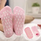Silicone Gel Spa Heel Socks for Women & Men 1 Pair 