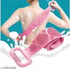 Silicone Double Side Bathing Scrubber (Multicolor)