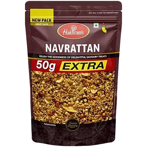 हल्दीराम नवरत्न नमकीन 1 kg + 50 g एक्स्ट्रा
