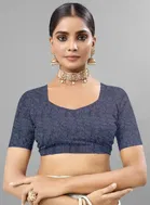 Georgette Printed Saree for Women 