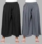 Palazzos for Women, Pack of 2 