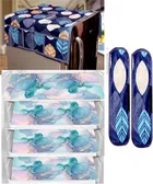 Knit 7 Pcs Fridge Cover Set 