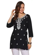 Rayon Embroidered Top for Women 