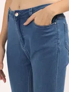 Cotton Slim Fit Jeans for Women 