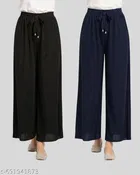 Palazzos for Women, Pack of 2 