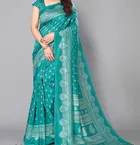 Art Silk Printed Saree for Women 