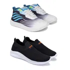 Sports Shoes for Men, Multicolor, Pack of 2 