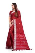 Cotton Embellished Saree for Women 