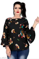 Three-Quarter Sleeves Top for Women 