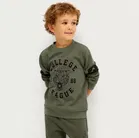 Cotton Blend Printed Sweatshirt for Kids 