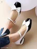 Solid Square Toe Heel Sandals for Women 