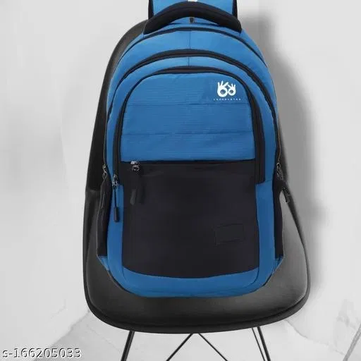 Polyester Backpack for Men & Women, Blue