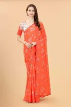 Trendy Zoya Silk Saree with Blouse Piece For Women 