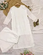 Embroidered Palazzo Pants for Women 