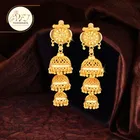 Oxidised Gold Plated Alloy Earrings for Women 