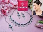 Silver Finish Lightweight Jewellery for Women 