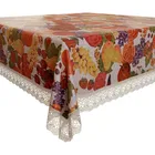 PVC Printed 4 Seaters Table Cover 