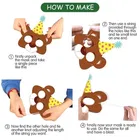 Animal Masks 10 Piece pack Animal Eye mask Jungle Birthday Theme for decoration 