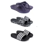 Combo of Sliders with Flipflops for Men 