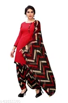 Crepe Free Size Suits for Women 