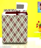 KANUSHI Industries® Fridge Covers / Refrigerator Cover +1 Pc Top Load Semi Automatic Washing Machine Cover 